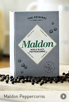 Maldon Whole Black Peppercorns