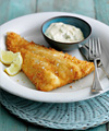 Fried fish in Panko breadcrumbs