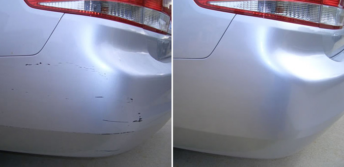 Bumper scratch repairs